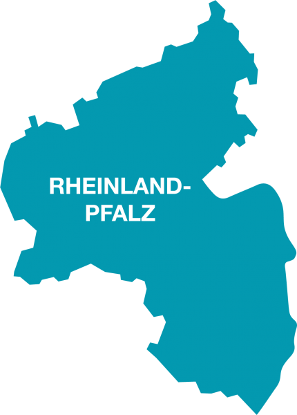 Landkarte Rheinland-Pfalz